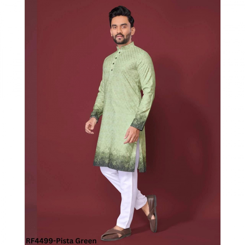 Standı Yaka Müslüman Gömlek Er - Ethnic Fashion India incelemesi ve fiyatı