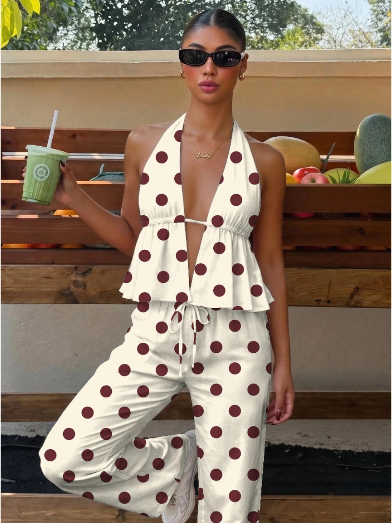 Vintage Büyük Noktalı Halter B - Ethnic Fashion Design incelemesi ve fiyatı