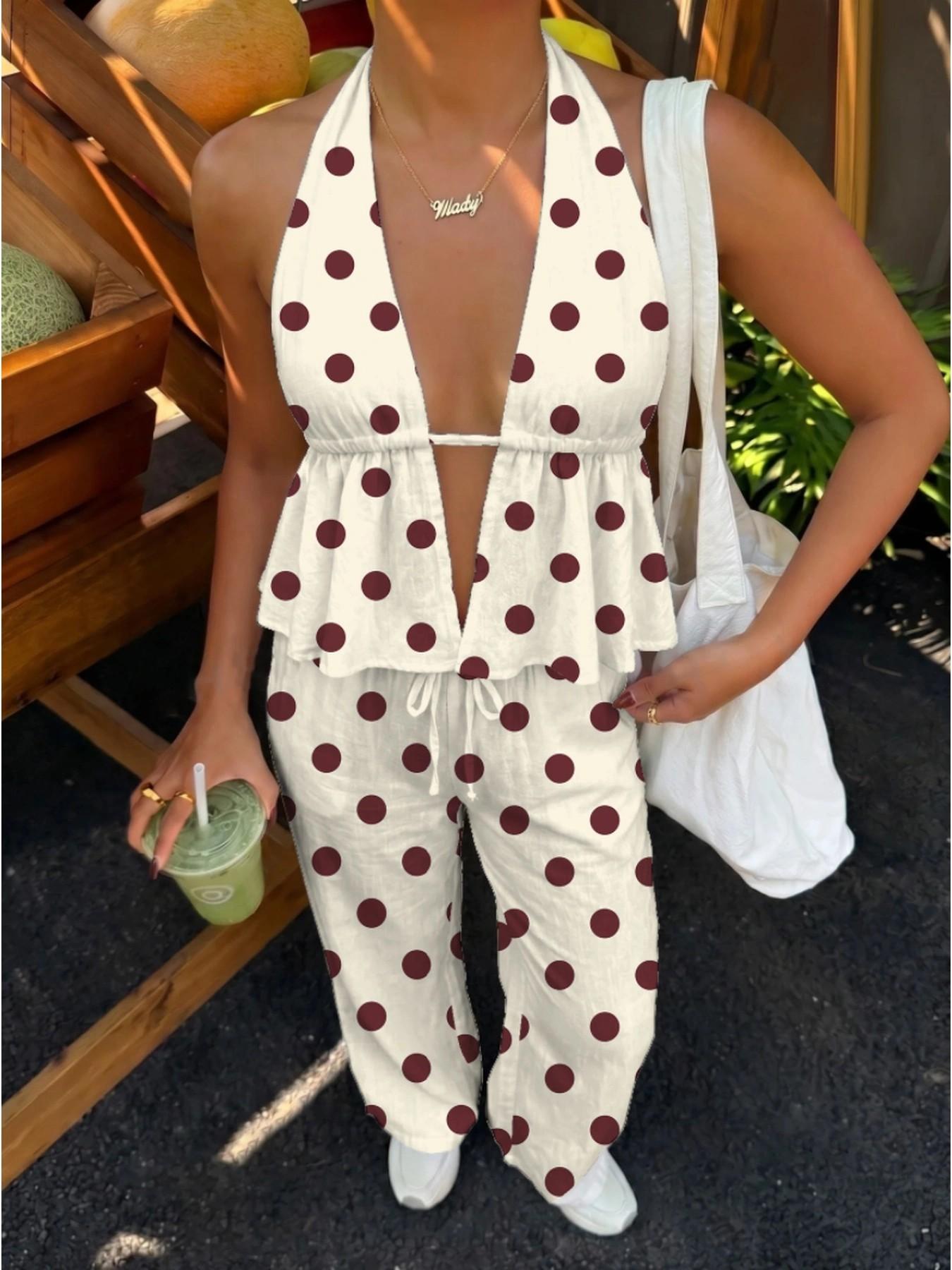 Vintage Büyük Noktalı Halter B - Ethnic Fashion Design incelemesi ve fiyatı